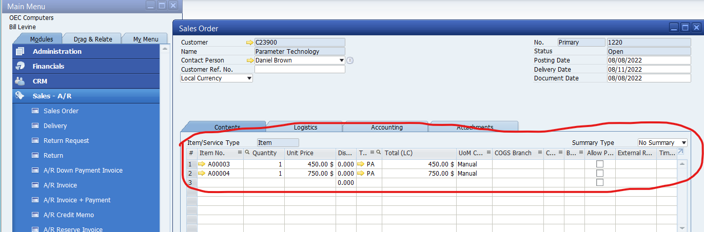 Standardize SAP B1 Screens - Audaz